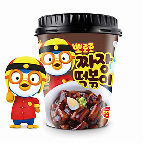 Bánh gạo Sốt tương đen Pororo 110gr-Tteok-Bokki NOGGA