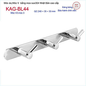 Mua Móc treo đồ phòng tắm  Phụ kiện phòng tắm cao cấp Kace  Móc V3 treo đồ inox 304 Nhật Bản KAG-BL44