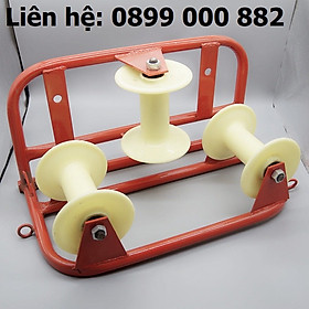 Mua Con lăn kéo cáp góc cua puly nhựa