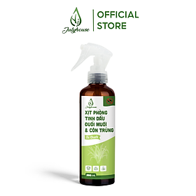 Bình xịt Phòng tinh dầu đuổi muỗi & côn trùng 280ml JULYHOUSE