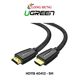 Cáp HDMI 2.0 Ugreen High-End Cable with Nylon Braid HD118 - Hàng chính hãng