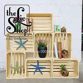 Mua Thùng gỗ thông sọc size 3