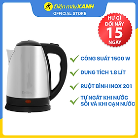 Mua Bình đun siêu tốc Delites 1.8 lít ST18S05 - Hàng chính hãng