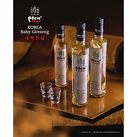 Rượu Men' Vodka Sâm Chính Hãng 29.5% chai 300/500ml