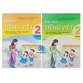 Sách - Combo Em Học Tiếng Việt 2 tập 1 + 2 (Học Buổi Thứ Hai - Theo Chương Trình GDPT 2018)