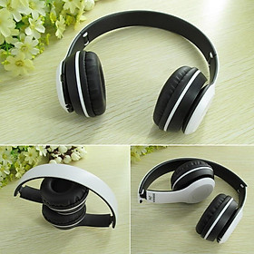Tai Nghe Bluetooth Chụp Tai P47 màu trắng dùng được thẻ nhớ kiêm blutooth nghe nhạc