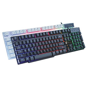Mua Bàn phím Keyboard R8 1822 giả cơ LED có dây cổng USB - Hàng Chính hãng