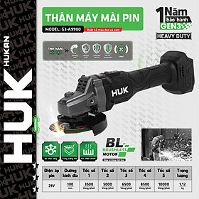 Mua THÂN MÁY MÀI PIN 100MM BODY G3-A9900 HUKAN -HÀNG CHÍNH HÃNG