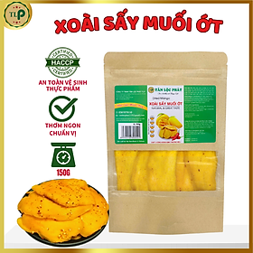 XOÀI SẤY MUỐI ỚT THĂNG HOA TÂN LỘC PHÁT BỊCH 150G - ĐỒ ĂN VẶT