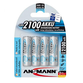 Mua Pin Sạc AA 2100 BL4 ANSMANN vỉ 4 viên - Hàng Nhập Khẩu