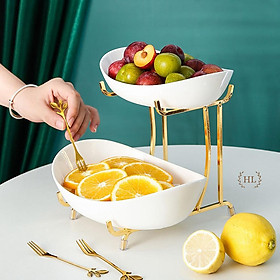 Combo Kệ 2 Tầng + 3 Hũ đựng gia vị