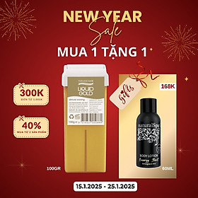Sáp tẩy lông hữu cơ cho kết quả tẩy lông hoàn hảo - Natural Look Depilatory Range Liquid Gold Wax