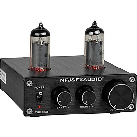 (BẢN NÂNG CẤP BÓNG 6K4) FX-Audio TUBE-03 Preamplifier Đèn, Chỉnh Bass-Treble