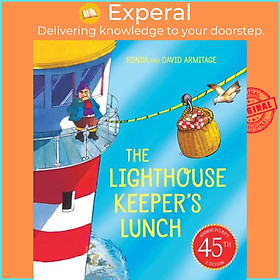 Sách - The Lighthouse Keeper's Lunch (45th anniversary ed    ition) by David Armitage (UK edition, paperback)