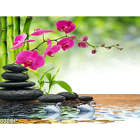 Mua TRANH DÁN TƯỜNG 3D SPA NHẸ NHÀNG SP30 - TRANH NAIL - PHUN XĂM - SALON TÓC - NỐI MI - YAN SHOP