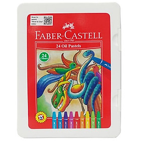 Bút Sáp Dầu Faber-Castell-120089N - 24 Màu + Chuốt