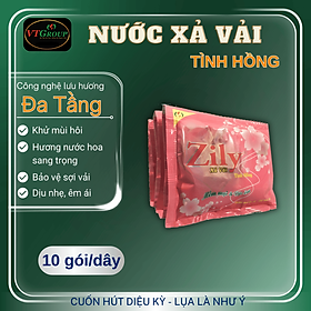 Nước xả vải Zily 20ml (10 gói/ dây)