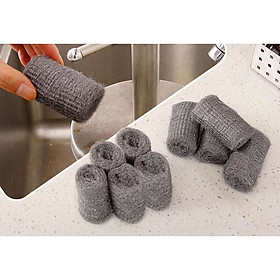 Mua Combo 12 cuộn mút cọ rửa xoong nồi và các vết bẩn bám trên chảo ấm & các vật dụng trong gia đình...- Hàng nội địa Nhật Bản.