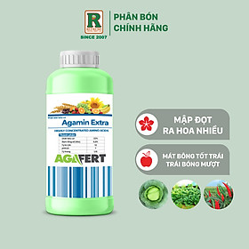 Phân bón hữu cơ rong biển amino AGAMIN EXTRA tinh khiết đậm đặc 1L