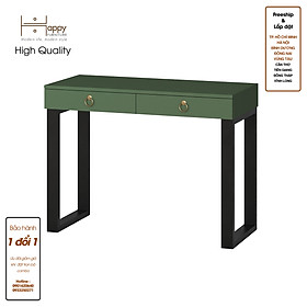 [Happy Home Furniture] WESLEY, Bàn trang điểm chân sắt - 2 ngăn kéo,  100cm x 45cm x 75cm ( DxRxC), BAN_011