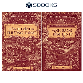 Combo 2 Cuốn Sách: Hành Trình Về Phương Đông + Ánh Sáng Tâm Linh - SBOOKS