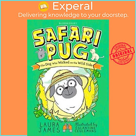 Sách - Safari Pug by Laura James (UK edition, paperback)