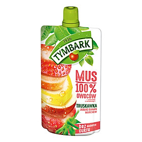 Trái Cây Xay Nhuyễn Tymbark Mousse Dâu Táo Chuối Cà Rốt 120g