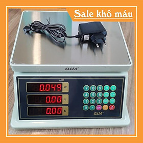 CÂN ĐIỆN TỬ CÂN TÍNH TIỀN 30KG CHỐNG NƯỚC - QUA 832 - CÂN ĐIỆN TỬ CAO CẤP
