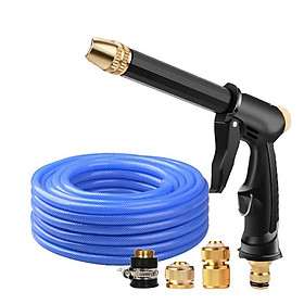 Vòi Xịt Tăng Áp Rửa Xe Ô Tô,Tưới Cây 15m 206810-2 cút đồng nối đồng
