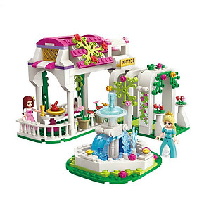 Đồ Chơi Lắp Ghép ENLIGHTEN 2602 - Lắp Ráp Khu Vườn Hoa Hồng Công Chúa Leah Princess Leah 261 Chi Tiết