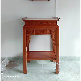 Mua Bàn thờ gỗ tràm 1 tầng mẫu hiện đại BT 2.9 - Đồ Gỗ Mạnh Hùng