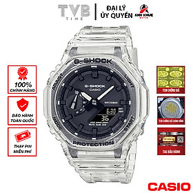 Đồng hồ nam dây nhựa Casio G-Shock chính hãng GA-2100SKE-7ADR (45mm)