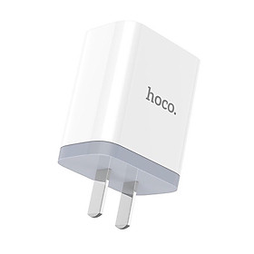 Củ Sạc Điện Thoại  Hoco C50, 2 Cổng USB + Tặng Kèm 01 Ghế Đỡ Điện Thoại Đa Năng T2 - Hàng Chính Hãng