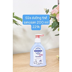 Sữa dưỡng thể chiết xuất Olive hữu cơ Sanosan 200ml