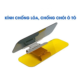 Bộ Kính Chống chói, chống lóa cho Ô tô loại dùng cả Ngày lẫn Đêm full hộp