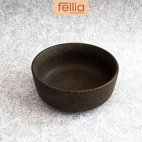 Tô sứ đá hoa Fellia đựng thức ăn họa tiết đá hoa cương sáng tạo _FEL20010