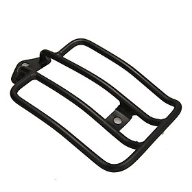 Motorcycle Luggage Rack Shelf Tail Frame Carrier for   Solo Seat- Black