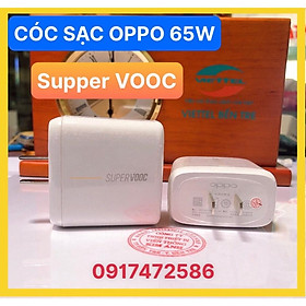 Cóc Sạc Nhanh Super VOOC 65W Hàng nhập khẩu 