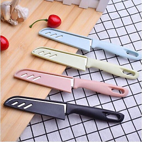 Mua Dao gọt hoa quả có nắp đậy an toàn  dao gọt trái cây bằng thép  thuận tiện mang đi du lịch  đi chơi cùng gia đình