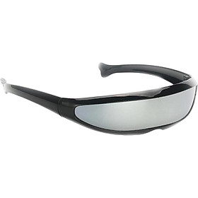 Hình ảnh Futuristic Narrow Lens Visor Eyewear Sunglasses