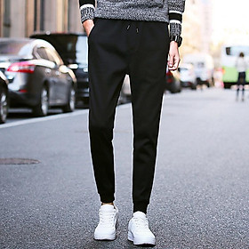 Quần jogger nam thể thao cạp thun dây rút tiện dụng , phong cách Mới 2019