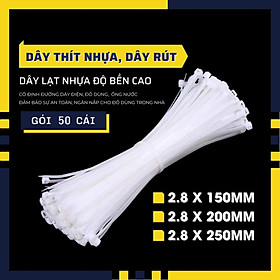 Mua 50 Dây thít nhựa lạt thít nhựa hay dây rút nhựa. nhiều gia đình  các doanh nghiệp sản xuất hay công ty dược thủy hải sản