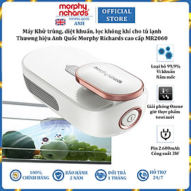 Máy Khử Mùi, Diệt Khuẩn, Lọc Không Khí Tủ Lạnh Morphy Richards MR2060 - HÀNG NHẬP KHẨU