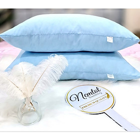 Mua GỐI LÔNG VŨ NHÂN TẠO (TƠ TẰM) SIÊU ÊM ÁI ĐỦ SIZE CHO NGƯỜI LỚN VÀ TRẺ EM RUỘT GỐI NẰM ÔM KHÁCH SẠN