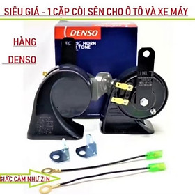 BỘ 2 CÒI SEN KÊU CỰC TO HAY LẮP XE MÁY ÔTÔ MẪU MỚI CHẤT LƯỢNG