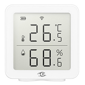 Nhiệt độ WiFi và cảm biến độ ẩm trong nhà Máy đo nhiệt kế trong nhà với màn hình hiển thị LCD cho nhà kính nhà tương thích