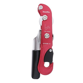 25KN Self-braking Stop Descender for 9-13mm Rope Hand Control Rescue Device Aerial Work Tool