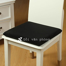 Mua Gối Lót Ghế Ngồi Hình Vuông Cao Su Non ZURI PILLOW - GLM03 Size 40x40x5cm  Giảm Ê Nhức Mông  Tê Chân Khi Ngồi Lâu