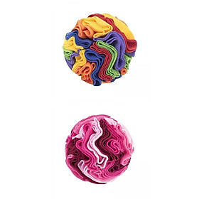 Pet Puzzle Toy Chew Toys Interactive Dog Toy Ball for Game Training Play 2x
