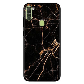 Ốp lưng dành cho Samsung A11 mẫu NỀN ĐÁ HOA 2